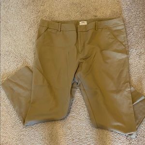Women’s tan pants size 18